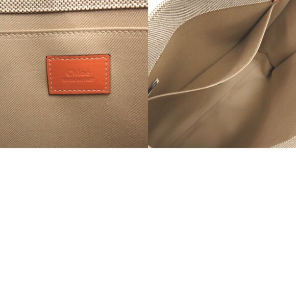 CHLOE Beige Leather Tote Bag - Picture 9 of 9